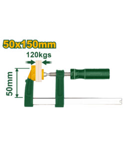 Sargento Prensa Tipo F 50mm x 150mm Jadever JDCP2151