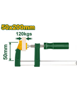 Sargento Prensa Tipo F 50mm x 200mm Jadever JDCP2152