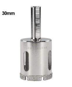 Sierra Copa Diamantada 30mm Vidrios Azulejos Cerámicos Granito Mármol Crossmaster 9971487