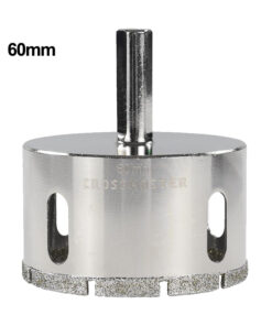 Sierra Copa Diamantada 60mm Vidrios Azulejos Cerámicos Granito Mármol Crossmaster 9971493