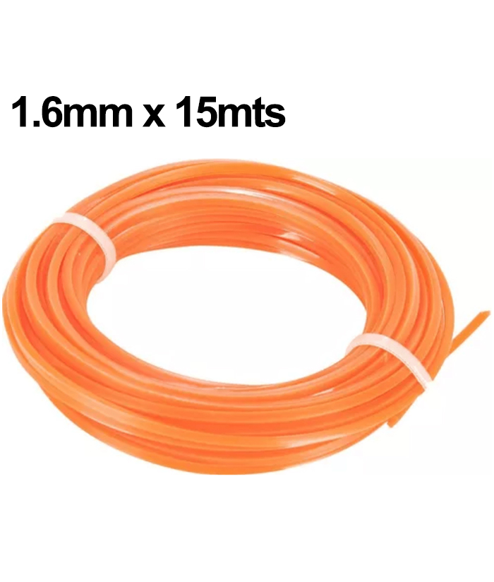 Repuesto Tanza Perfil Redondo 1.6mm x 15mts Lüsqtoff TRB160L-8