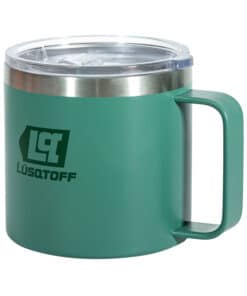 Taza Térmica con Tapa 420ml Color Verde Lusqtoff TTL420-8V