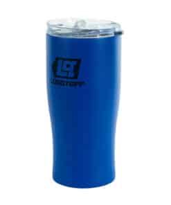 Vaso Térmico Cervecero Con Tapa 430ml Color Azul Lusqtoff VCL430-8A