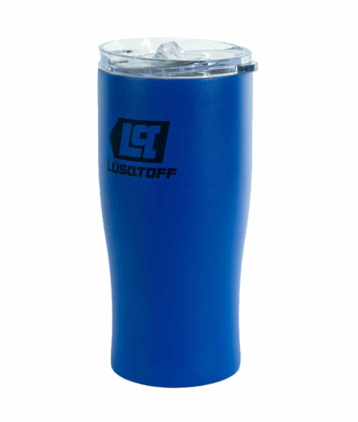 Vaso Térmico Cervecero Con Tapa 430ml Color Azul Lusqtoff VCL430-8A