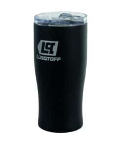 Vaso Térmico Cervecero Con Tapa 430ml Color Negro Lusqtoff VCL430-8N