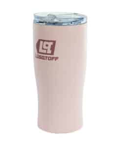 Vaso Térmico Cervecero Con Tapa 430ml Color Rosa Pastel Lusqtoff VCL430-8RP