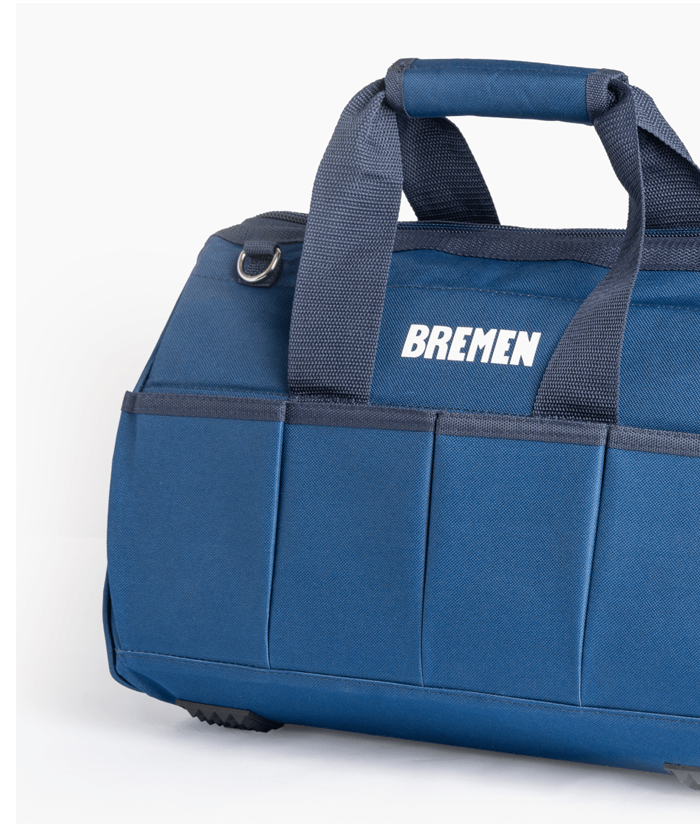 Bolso Porta Herramientas 16" Azul Bremen 8661 - Imagen 2