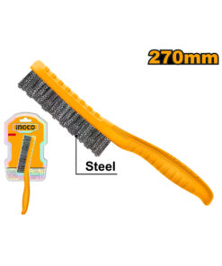 Cepillo de Alambre 270mm Ingco Naranja/Amarillo HKTWB2705