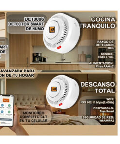 Alternative view of Detector de Monóxido de Carbono Wifi Smart Conexión Al Celular JA DET0008