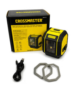 Nivel Láser Verde 2 Líneas Cruzadas 10 mts 120º Autonivelante Recargable USB-C Crossmaster 9936173
