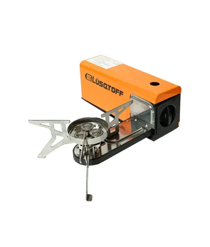 Anafe 1 Hornalla Plegable Compacto Cocina Portátil Gas Butano Lusqtoff LOD001