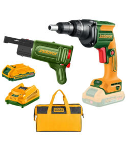 Combo Atornillador Con Tope Durlock + Alimentador Adaptador Automático para Tira de Tornillos Jadever Ingco Emtop Total Wadfow JDCDS2088 JDDS204283