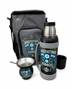 Alternative view of Combo Mundial Termo + Mate + Bombilla + Matera Térmica Driven "PASION"