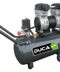 Compresor de Aire 50 Lts 2 HP Silencioso, Sin Aceite y sin Mantenimiento Duca 69370108