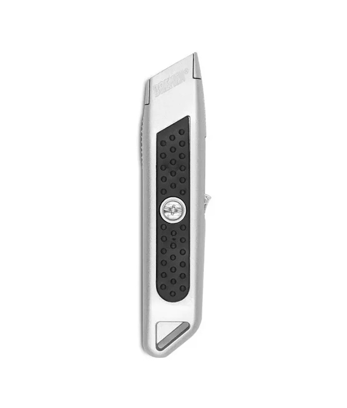 Cutter Cuchilla Trapezoidal Autoretráctil Metálica 19mm Bremen 6691