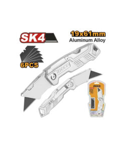 Alternative view of Cutter Navaja Plegable Hoja Aluminio Trapezoidal 61 x 19mm HUK6236