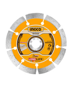 Disco Diamantado Segmentado 125mm 5" Para Acanaladora Pared Ladrillo Hormigón Concreto Ingco DMD011252