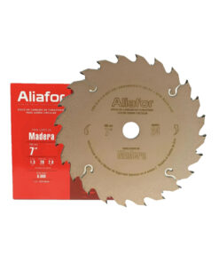 Disco Widia Sierra Circular 7" 180mm 60 Dientes Centro 20mm Para Madera Aliafor TCT7-20-24