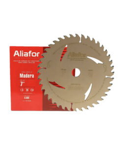 Disco Widia Sierra Circular 7" 180mm 40 Dientes Centro 20mm Para Madera Aliafor TCT7-20-40