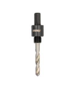 Mecha Centradora Soporte de Fijación Guía Adaptador Hexagonal Para Sierra Copa Bimetálica 3/8" 14mm a 30mm Bremen 5925