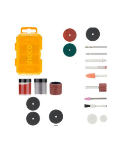 Juego Set Kit Accesorios Para Minitorno x 81 piezas Ingco AKMG8081