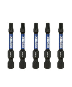 Punta Atornillador De Impacto Torx T25 x 50mm X 5 unidades Bremen 7869