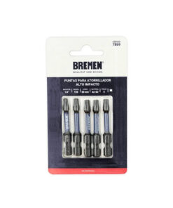 Alternative view of Punta Atornillador De Impacto Torx T25 x 50mm X 5 unidades Bremen 7869
