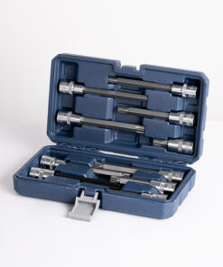 Alternative view of Juego Set Kit de Tubos Bocallaves Punta Torx Allen Ribe Multiestría Encastre 1/2" 10 Piezas Bremen 5599
