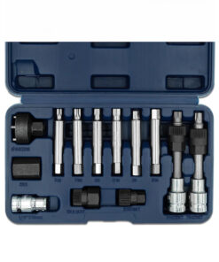 Alternative view of Juego Set Kit Tubos Bocallaves y Puntas para Alternador Encastre 1/2" 13 piezas Bremen 5904