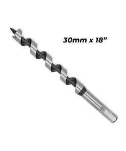 Mecha Helicoidal para Madera Larga 30mm 18" Bremen 3144