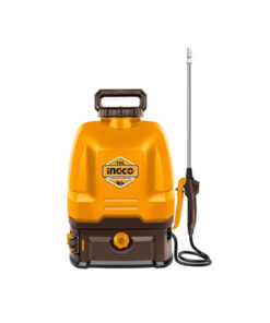 Alternative view of Mochila Fumigadora Pulverizadora a Batería Inalámbrica 16lts 5bar Ingco Naranja/Amarillo CSPLI2016