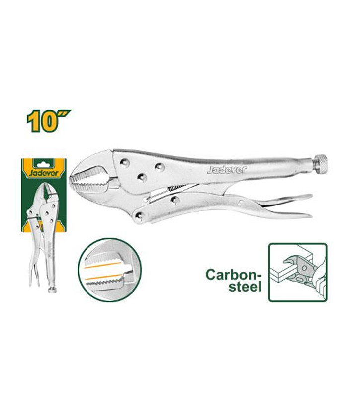 Pinza Alicate de Presión Recta Perro 10" Jadever JDLP2110 - Imagen 2