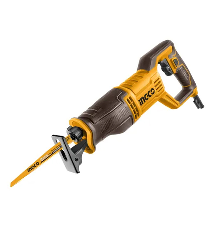Sierra Sable Eléctrica 750W Ingco Naranja/Amarillo RS7508-4 - Imagen 4