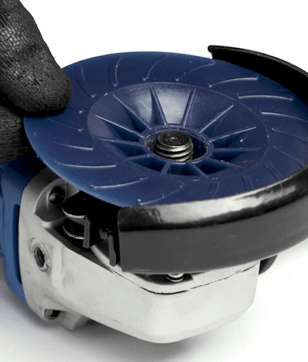 Plato Base Soporte de Apoyo Refrigerado 115 mm para Discos Lija de Fibra Para Superficies Planas Bremen 8584 - Imagen 3