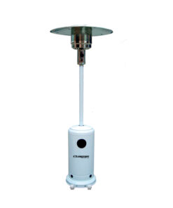 Calefactor Blanco Hongo Estufa de Exterior Patio 10.000cal  Lusqtoff JK-1008P
