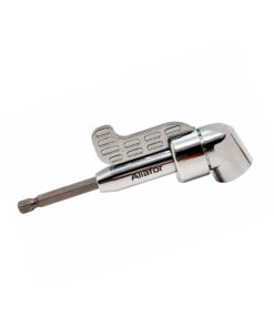 Adaptador Mandril  Cabezal Angular 90° 360º Encastre 1/4"  Para Taladro Porta Puntas Sujetador Aliafor AA360
