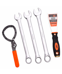 Alternative view of Juego Set Kit Bandeja Herramientas Llaves Combinadas Espátula Llave Para Saca Filtro x5 Piezas Harden 520659