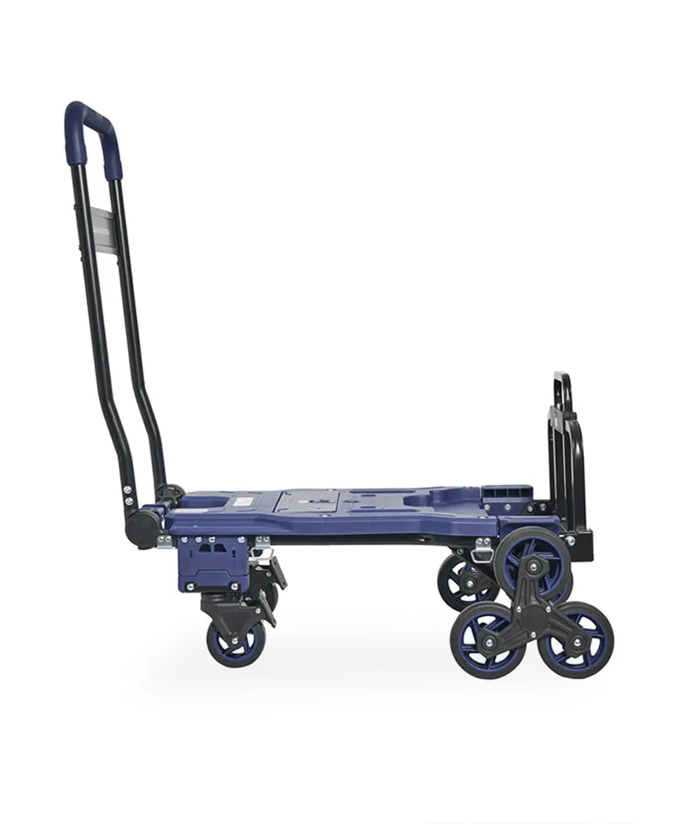 Carro Zorra Transportador de Carga Horizontal Vertical Plegable Carretilla 150 kg Multifunción Porta Bultos Industrial Bremen 8640 - Imagen 2