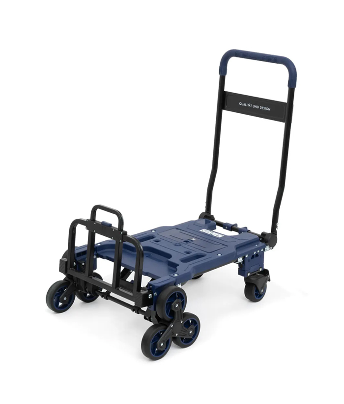 Carro Zorra Transportador de Carga Horizontal Vertical Plegable Carretilla 150 kg Multifunción Porta Bultos Industrial Bremen 8640