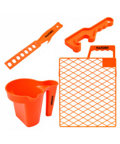Juego Set Kit Combo Pintor x 4 Piezas Revolvedor Escurridor Jarro Manija Harden 6201911