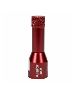 Mecha Copa Diamantada 14mm Para Amoladora Porcelanatos Cerámicos Cerámicas Corte En Seco Encastre M14 Aliafor Rojo CDA-14