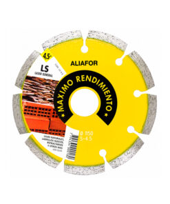 Disco Diamantado Láser 115mm Para Piedras Duras Pared Ladrillo Hormigón Concreto Aliafor LS 4.5