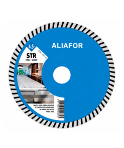 Disco Diamantado Super Turbo Fino 4.5" 115mm Para Cerámicos Cerámicas Porcelanatos Azulejos Granito Aliafor STR-4.5