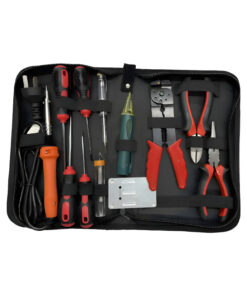 Alternative view of Juego Set Kit Estuche con Herramientas Para Electricista Electricidad x 12 Piezas JA DES8809