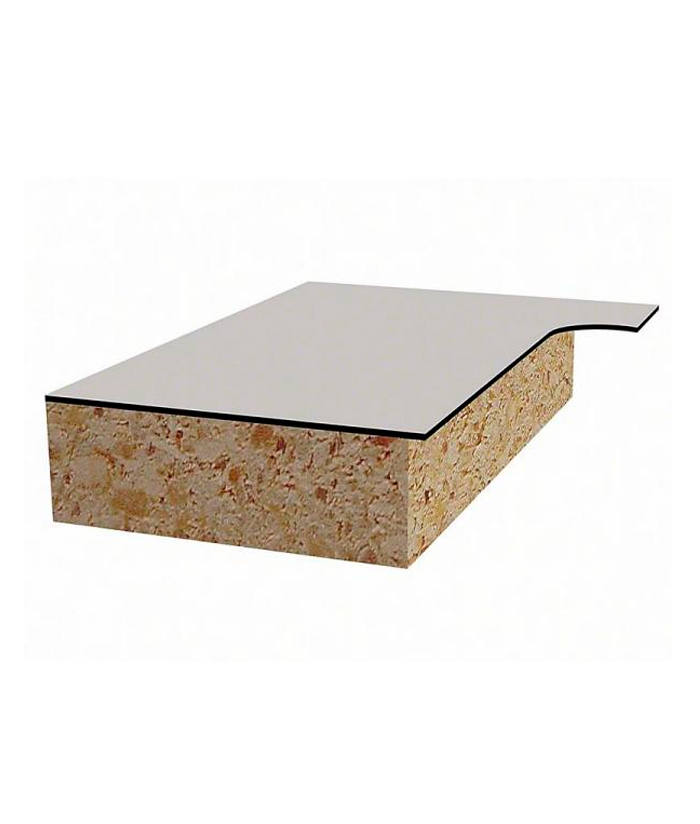 Fresa Expert Para Router Fresadora Tupí Recta Encastre 8mm 12.7 x 25.4 Con Rodillo Inferior Copiador Copiadora Profesional Bosch 2608629381 - Imagen 3