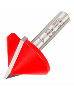 Fresa Expert/Durlock Para Router Fresadora Tupí En V Dos Filos Encastre 8mm 31,8 x 19 Profesional Bosch 2608629370