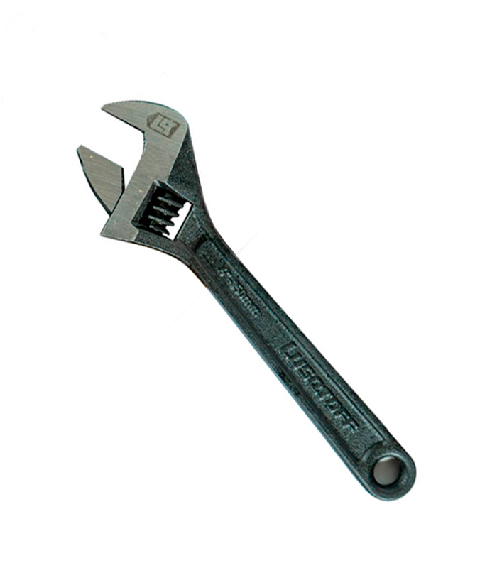 Llave Ajustable Fosfatizada Fosfatada Francesa 10"/250mm Lusqtoff L3310