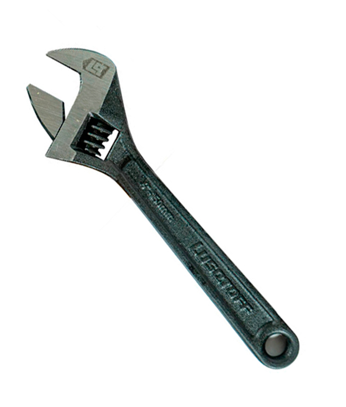 Llave Ajustable Fosfatizada Fosfatada Francesa 15"/375mm Lusqtoff L3315