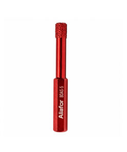 Mecha Copa Diamantada 5mm Porcelanatos Cerámicos Cerámicas Corte En Seco Encastre Hexagonal Aliafor Rojo BDAS-5