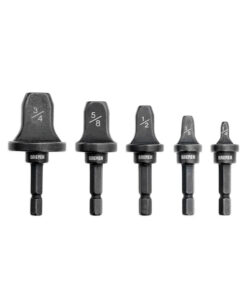 Juego Set Kit Mechas Puntas Expansoras Expansor x 5 piezas Caño Cañerías Cobre Pestañas Pestañadora 1/4", 3/8", 1/2", 5/8" y 3/4" Bremen 8708